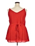 Isabel Maternity 100% Rayon Red Sleeveless Top Size XXL - photo 2