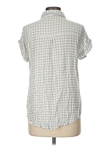 Hem & Thread Short Sleeve Blouse (view 2)