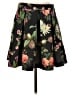 Joules Floral Black Casual Skirt Size 2 - 4 - photo 1