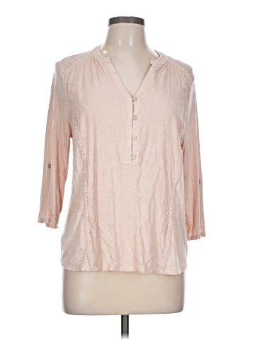 Democracy 3/4 Sleeve Blouse (view 1)