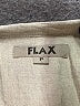 Flax 100% Linen Tan Sleeveless Button-Down Shirt Size 4 (P) - photo 7