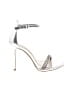 I.D. Required Silver Sandals Size 9 - photo 1
