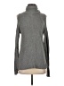 BCBGeneration 100% Cotton Gray Turtleneck Sweater Size S - photo 1