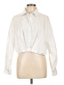 OAT 100% Cotton Ivory Long Sleeve Blouse Size L - photo 1