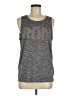 Active 100% Polyester Gray Sleeveless T-Shirt Size M - photo 1