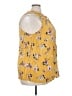 Torrid 100% Rayon Yellow Sleeveless Blouse Size 3X Plus (3) - photo 4