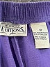 Basic Editions Solid Purple Athletic Shorts Size 1X - photo 3