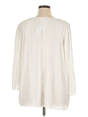 NY Collection 3/4 Sleeve Blouse (view 2)