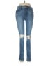 American Eagle Outfitters Hearts Blue Jeans Size 8 R - photo 1