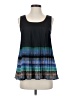 Deletta Blue Sleeveless Blouse Size XS - photo 1