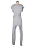 Caution to the Wind Solid Gray Jumpsuit Size S - photo 2