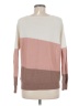 Evolution by Cyrus Color Block Pink Pullover Sweater Size M - photo 2