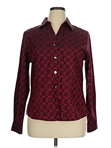 Foxcroft Long Sleeve Blouse (view 1)