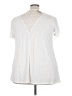 Madison White Short Sleeve Top Size 3X - photo 2