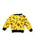 Unbranded 100% Acrylic Print Yellow Sweatshirt Size 2 - photo 2