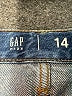Gap Kids 100% Cotton Blue Jeans Size 14 - photo 3
