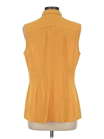 Anne Klein Sleeveless Button-Down Shirt (view 2)