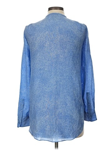 3.1 Phillip Lim Long Sleeve Silk Top (view 2)