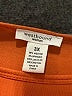 Westbound Orange Short Sleeve Top Size 3X - photo 7