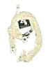 Basha 100% Polyester Ivory Scarf One size - photo 1