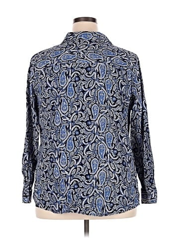Foxcroft Long Sleeve Button-Down Shirt (view 2)