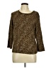 Koret Brown 3/4 Sleeve Top Size M - photo 1