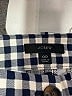 J.Crew 100% Polyester Checkered-gingham Blue Casual Pants Size 00 - photo 4