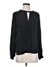 Bellatrix 100% Polyester Black Long Sleeve Blouse Size S - photo 1