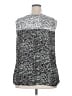 Sejour 100% Polyester Tweed Silver Tank Top Size 18 - photo 2