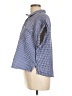 Old Navy 100% Cotton Checkered-gingham Blue Short Sleeve Button-Down Shirt Size L - photo 5