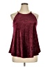 Moa Moa 100% Polyester Burgundy Sleeveless Blouse Size XL - photo 1