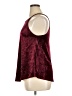 Moa Moa 100% Polyester Burgundy Sleeveless Blouse Size XL - photo 5