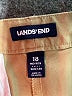 Lands' End Solid Tan Khakis Size 18 - photo 4