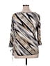 Ruby Rd. Gray 3/4 Sleeve Top Size XL - photo 2