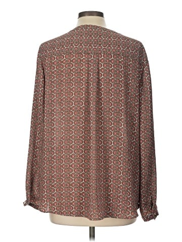JM Collection Long Sleeve Blouse (view 2)