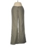 Eddie Bauer Chevron-herringbone Gray Green Wool Pants Size 8 - photo 1