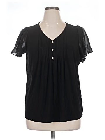 Perseption Concept Short Sleeve Blouse (view 1)