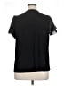 Perseption Concept Black Short Sleeve Blouse Size 1X - photo 2