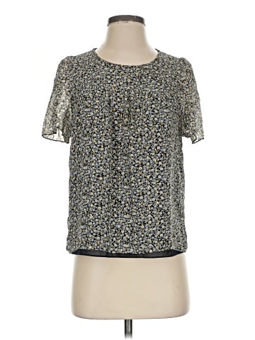 J.Crew Short Sleeve Silk Top (view 1)