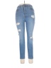 Forever 21 Hearts Blue Jeans Size 29 waist - photo 1