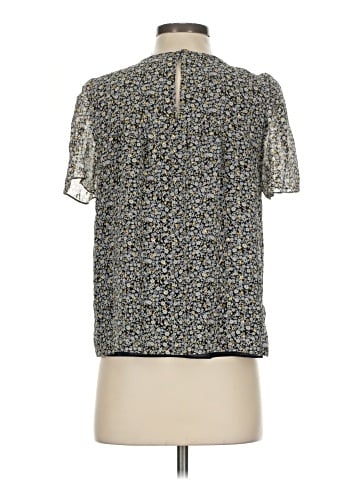 J.Crew Short Sleeve Silk Top (view 2)