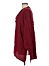 Studio 90 Burgundy 3/4 Sleeve Button-Down Shirt Size L - photo 5