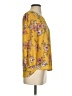 Papermoon 100% Polyester Yellow 3/4 Sleeve Blouse Size XS - photo 4