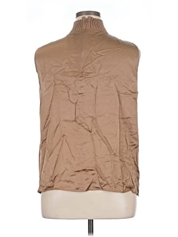 Lafayette 148 New York Sleeveless Silk Top (view 2)