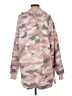 Kensie 100% Polyester Camo Pink Poncho Size S - photo 1