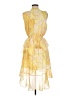 Hale Bob 100% Polyester Yellow Cocktail Dress Size M - photo 2