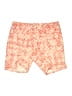 Adidas 100% Polyester Paisley Orange Shorts Size 6 - photo 1