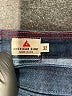 American Giant Chevron-herringbone Blue Jeans Size 32 waist - photo 7