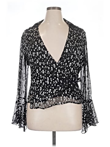 Carole Little 3/4 Sleeve Silk Top (view 1)
