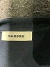 Sandro Black 3/4 Sleeve Top Size Med (2) - photo 7
